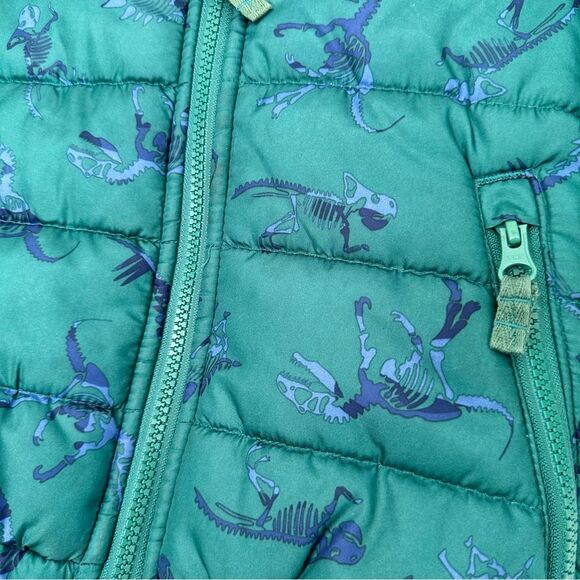 OshKosh Bgosh Green Dinosaur Sherpa Jacket - Picture 2 of 5